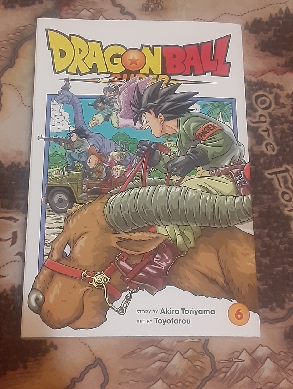 Dragon Ball Super Volume 6 Viz manga Akira Toriyama and Toyota round. 4th printi